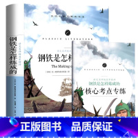 钢铁是怎样炼成的+核心考点专练 [正版]钢铁是怎样炼成的初中原著 八年级初中生必课外阅读书名著书籍 经典中学生初二阅读世