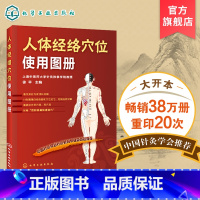 [正版] 人体经络穴位使用图册 中医养生书美容美体艾灸推拿人体穴位书 针灸养生手法筋络图书 人体经络图穴位定位防病治病