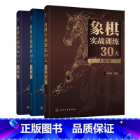 [正版]象棋实战训练30天 中高大师级 3册 棋谱入门书籍大全杀法残局开局中局盲棋记忆专项强化训练象棋战术精解分类战术