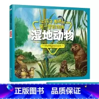 [正版]让孩子着迷的第一堂自然课 湿地动物 3-6岁儿童科普科普绘本儿童绘本 本书采用彩色印刷图片精美将动物形象栩栩如