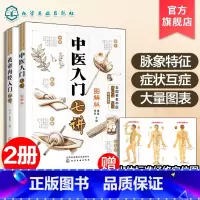 [正版]2册 零基础学中医系列 中医入门七讲 黄帝内经白话解 零基础学中医理论基础 中医临床应用经典书籍 中医基础知识