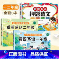 [升学衔接]押题范文+看图写话衔接训练 小学一年级 [正版]看图写话押题范文大全一年级二年级上下册专项训练 小学生幼小衔