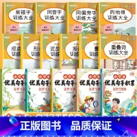 [字词句积累]词语积累(10册)+优美句子积累大全(5册) 小学通用 [正版]词语积累大全训练小学生语文人教版基础专项知