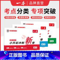 [语文+数学+英语]3册74套卷 小学升初中 [正版]小升初冲刺新卷 三步分类练真题 小升初总复习试卷 小升初冲刺新卷