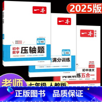 [3册]数学压轴题+计算题+语文阅读训练五合一 七年级 [正版]2025新版七年级初中数学压轴题全一册初中数学压轴题一题
