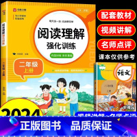 [2册]阅读理解+看图写话 二年级上 [正版]2025小学语文阅读理解专项训练书人教版二年级上册下册课外阅读强化训练题每