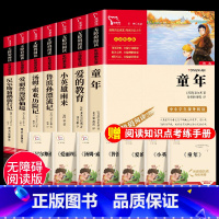 [全7本]六上必读+六下必读 [正版]鲁滨逊漂流记6六年级下册必读的课外书原著完整快乐读书吧汤姆索亚历险记尼尔斯骑鹅旅行
