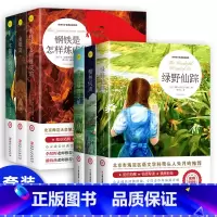 木偶+金银岛+钢铁是怎样练成+绿山+绿野+柳林 [正版]绿野仙踪原著注音小学生三年级四年级必读课外书籍青少年无障碍阅读朱