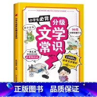 小学生必背文学常识 小学通用 [正版]小学生必背分级文学常识 彩图版人教版一二三四五六年级小学生文学文化常识大全中国古代