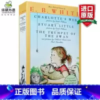 夏洛的网怀特三册套装 [正版]夏洛特的网 彩色版 英文原版书 charlotte’s web 儿童文学小说 夏洛的网 怀