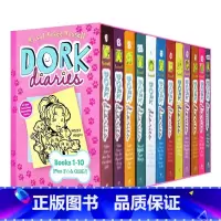 怪诞少女日记1-10 [正版]英文原版 Dork Diaries Books 1-10 多克日记 10册 怪咖少女事件簿