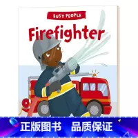 忙碌的人系列 消防员 [正版]忙碌的人系列 消防员 英文原版绘本 Busy People Firefighter 英文版