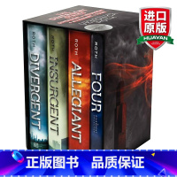 分歧者系列4册盒装 精装 [正版]分歧者系列1 英文原版小说 Divergent 美国版 电影原著小说 英文版原版书籍