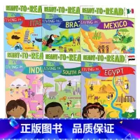我住在...系列 6册 [正版]生活在澳大利亚 英文原版绘本 Living in Australia 准备读系列 儿童英