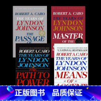林登·约翰逊传4册 [正版] 纸牌屋三本套装 英文原版 House of Cards 1-3册 全英文版 美剧原著小说