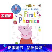[正版]英文原版 Peppa Pig First Phonics 小猪佩奇贴纸活动书 和佩奇一起学拼读 英文版 进口英