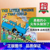 [正版]英文原版 The Little Engine that Could 小引擎能做到的 经典绘本 自信心培养 勇敢
