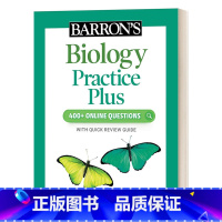 巴朗新版生物学练习册 [正版]英文原版 Barrons Visual Learning Biology 巴朗图解生物学