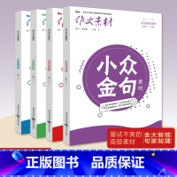 小众素材系列[4本套装] 全国通用 [正版]新版小众素材系列金句素材+大家素材+情理素材+新知素材4册全套高考作文素材时