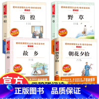 [全4册]鲁迅经典作品集 [正版]故乡鲁迅原著六年级必读课外书鲁迅经典作品朝花夕拾呐喊狂人日记全集杂文集小说散文集适合小