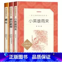 爱的教育+小英雄雨来+童年 [正版] 爱的教育 三年级四五六年级必读 亚米契斯原著人民文学出版社 6-8-9-12岁小学