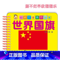 世界 [正版]认识国家世界各国卡片标志大全彩色卡片婴幼儿童早教认知卡片23两三岁宝宝书籍益智撕不烂的早教书藉