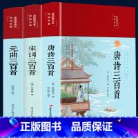 [正版]唐诗三百首宋词三百首元曲三百首全三册赏析全解原文译文注释中国古诗词大全集注释国学典藏收藏鉴赏青少年课外阅读书籍