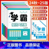 [24秋~25春 全一册]语数英物化-9年级5本 (江苏版) 初中通用 [正版]2025春24秋学霸提优大试卷初中七年级