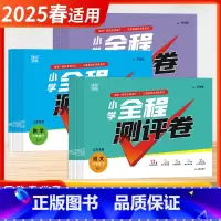 语文+数学+英语[套装3本-江苏适用] 三年级下 [正版]2025春24秋季小学全程测评卷一二三四五六年级上下册测评卷测