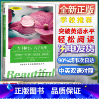 [正版]美丽英文左手倒影右手年华阅读能力词汇强化语法巩固短语训练与美国人同步阅读的英语丛书快速突破英语水平轻松阅读