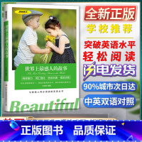 [正版]美丽英文世界上感人的故事阅读能力词汇强化语法巩固短语训练与美国人同步阅读的英语丛书快速突破英语水平轻松阅读