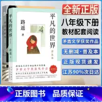 平凡的世界+苏菲的世界 [正版]苏菲的世界平凡的世界初中初二2八8年级下册阅读统编语文课外阅读书目名著阅读课程化丛书