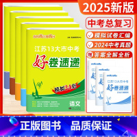 [2025★★★★★套装5本]语数英物化 (江苏13大市模拟-赠24年中考真题) 初中通用 [正版]2025新版恩波江苏