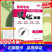 小升初-语文[通用版] [正版]2024走进名校小升初语文数学核心考点提优训练小学升初中文言文五六年级专项练冲刺名校小升
