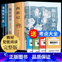 [赠4本考点]七年级上下册4册 [正版] 骆驼祥子海底两万里完整版七年级下册必读2册原著初中必读书