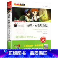 汤姆亚索历险记 [正版]经典名著轻松读全23册精美插图专家导读无障碍阅读中小学生课外阅读书籍世界名著汤姆亚索历险记格列佛