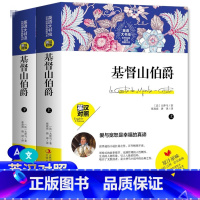 [正版]英语大书虫世界经典名译典藏书系基督山伯爵上下册英汉对照中英文双语名著英文原版中文版英文版读名著学英语