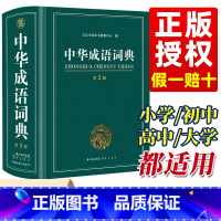 中华成语词典 [正版]中华成语词典 中学生字典小学生成语大词典全功能大全字典2023中学生高中生初中多功能四字词语汉语带