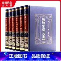 [正版]唐诗宋词元曲精编 (全6册)皮面烫金中国诗词鉴赏书籍原著完整版国学经典古诗词唐诗三百首全集古诗大全集