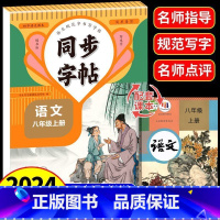 [八年级上册/同步练习] 八年级 [正版]八年级上册字帖语文同步生字练习本字帖初中生人教版8年级df