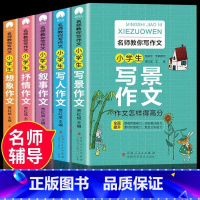 名师教你写作文全5册 小学二年级 [正版]名师教你写作文全5册(写人+写景+叙事+抒情+想象)小学生作文大全书好词好句好