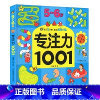 [正版]5-6岁专注力1001 训练书找不同走迷宫书捉迷藏益智开发幼儿园宝宝培养孩子记忆力幼儿启蒙认知书籍数字连线书游