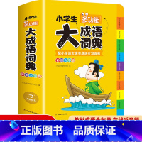 大成语词典 [正版]教育 抖音同款辞书 彩色本小学生大成语词典大语文素材词典小学大语文字典