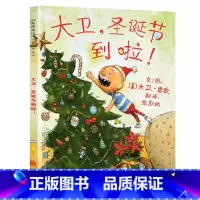 [正版]大卫圣诞节到啦绘本1单本一年级二年级适用儿童故事书系列阅读6-8岁图画不可以上学去了记全套平装原版简装软壳英文