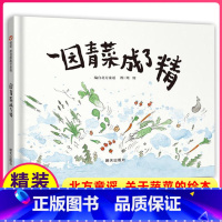 [正版]一园青菜成了精儿童绘本一年级适用周翔明天出版社信谊世界图画书故事6-8岁阅读启蒙一团一元蔬菜圆地4不注音版3拼