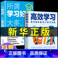 [正版]2册 高效学习+所谓学习好大多是方法好 学习高手的10个习惯学习法书籍 儿童小学初中高中语文高校学习法全集手册