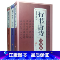 [正版]全三册 行书篆书隶书唐诗三百首 传世书法技法赵孟頫王羲之行书集字古诗 毛笔书法字典字体对照 唐诗画谱 集字古诗