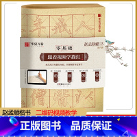 [正版]华夏万卷字帖 零基础跟着视频学描红:赵孟頫楷书胆巴碑 成人初学者毛笔练字帖学生入门描红练习教程字帖