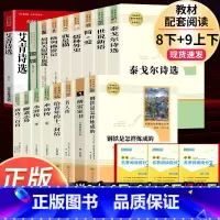 全套17本]八年级下4册+九年级上下13册必读 [正版]钢铁是怎样炼成的经典常谈名人传给青年的十二封信苏菲平凡的世界原著