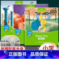 [正版]黑布林英语阅读小学d级1-3 d1亨利·哈里斯讨厌H+d2肥猫无敌+d3滑板少年 含光盘 三本套装 小学英语分